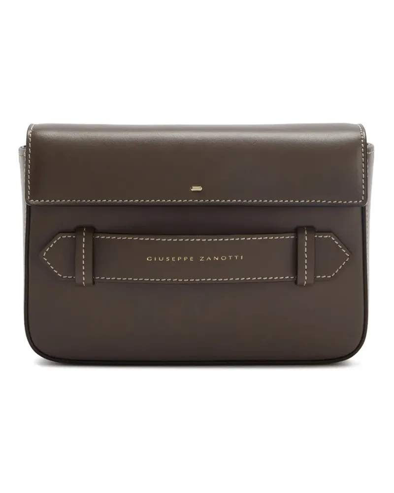 Giuseppe Zanotti Idina Clutch - BROWN Brown