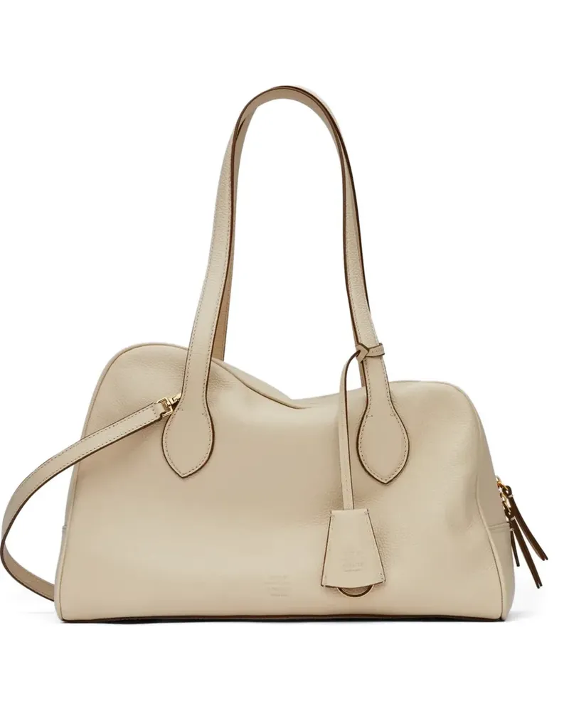 ATP Atelier Noale grained leather tote bag - Nude Nude