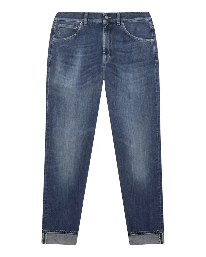 Dondup Jeans mit umgeschlagenem Saum - Blau Blau
