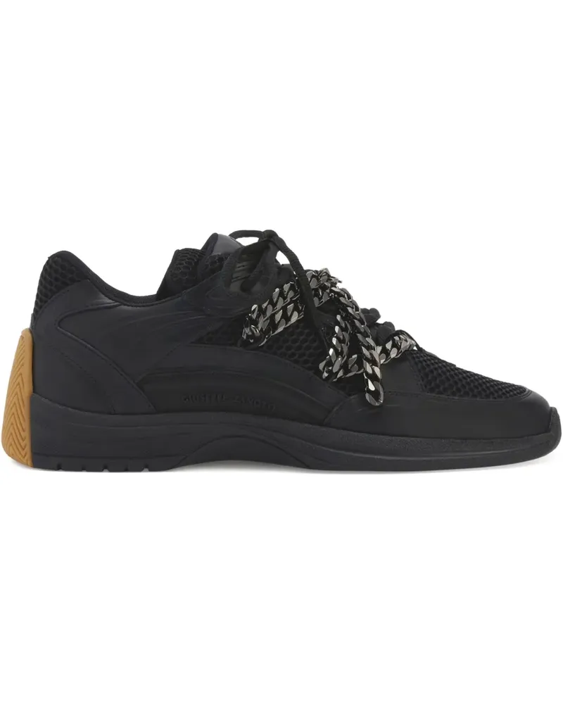 Giuseppe Zanotti Gz-trail chain-detail lace-up sneakers - Schwarz Schwarz