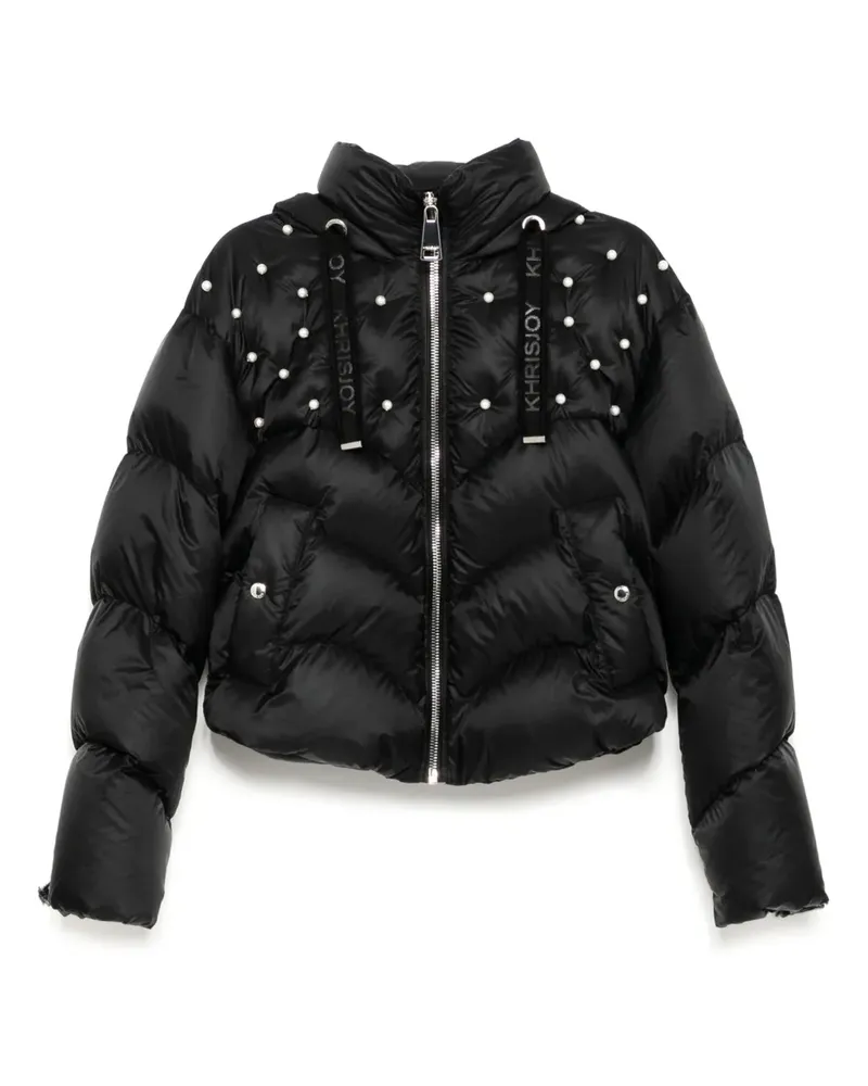 KHRISJOY Hug Jacke mit Kunstperlen - Schwarz Schwarz