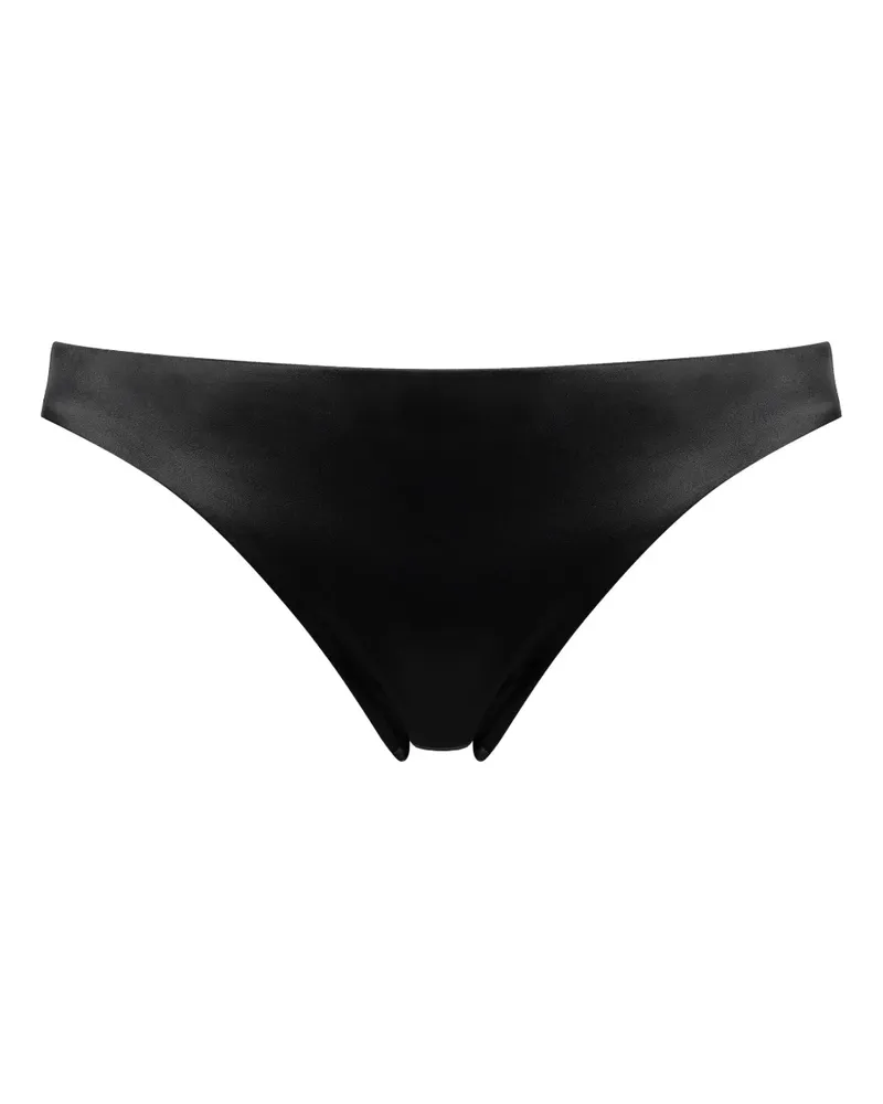 Eres Mitzi Slip aus Satin - Schwarz Schwarz