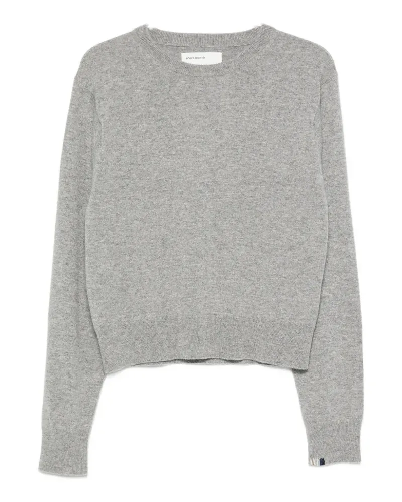 extreme cashmere N°475 March Pullover mit rundem Ausschnitt - Braun Braun