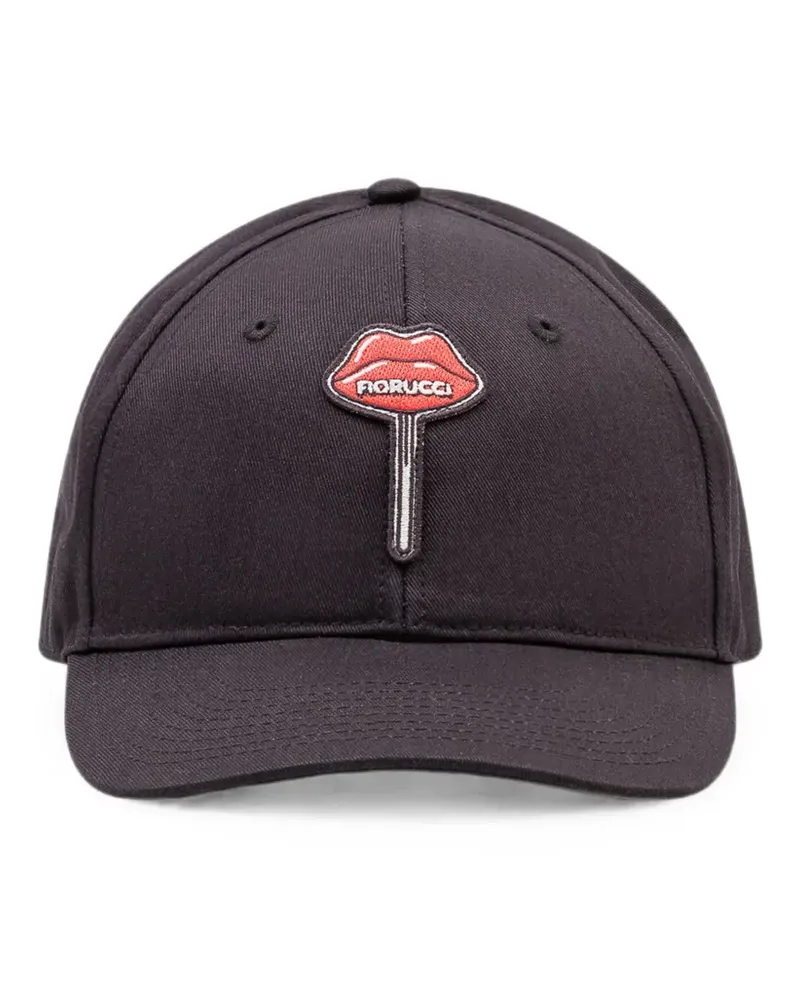 Fiorucci logo-patch baseball hat - Schwarz Schwarz