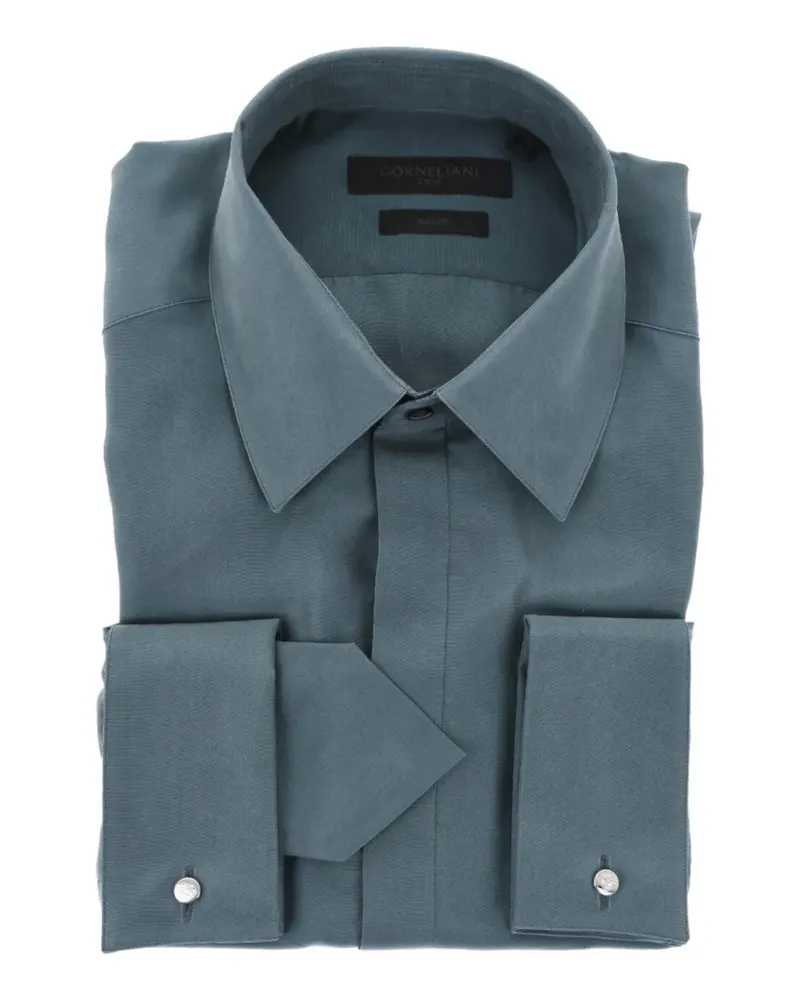 Corneliani long-sleeves shirt - Blau Blau