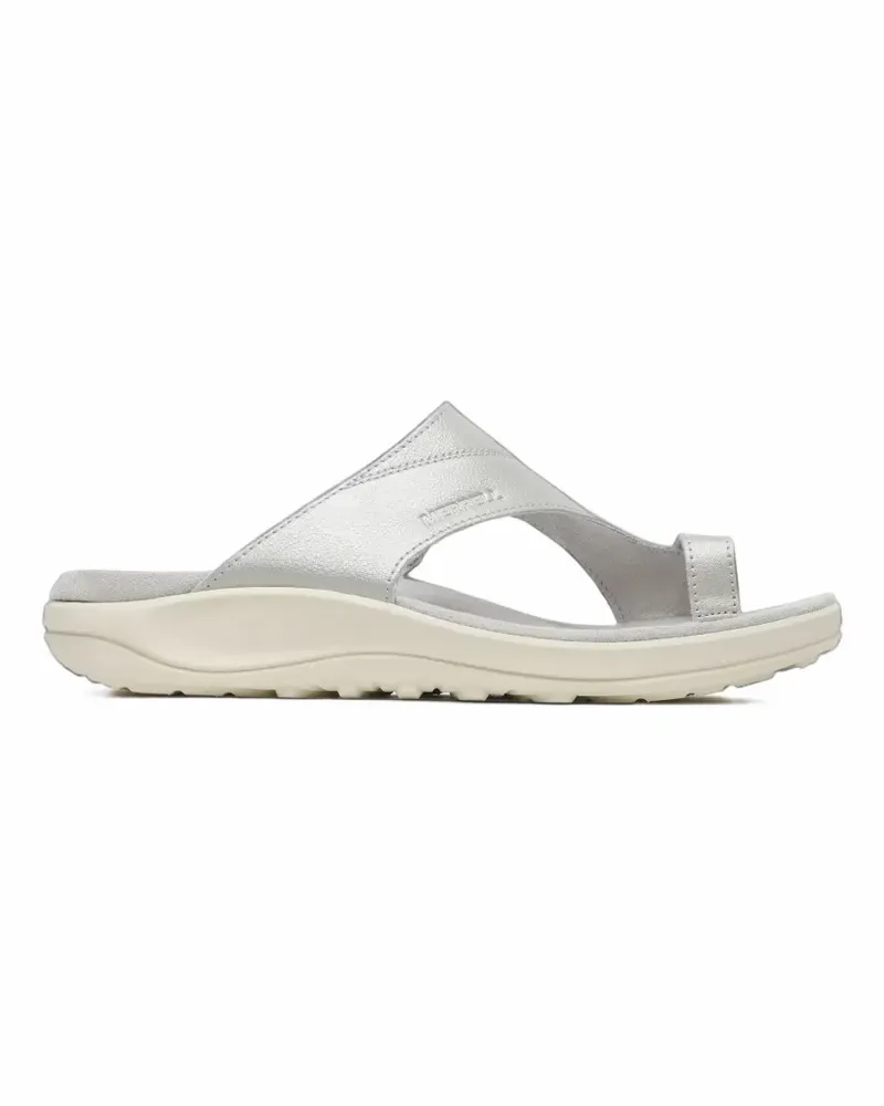 MERRELL District 4 Luxe Post sandals - Silber Silber