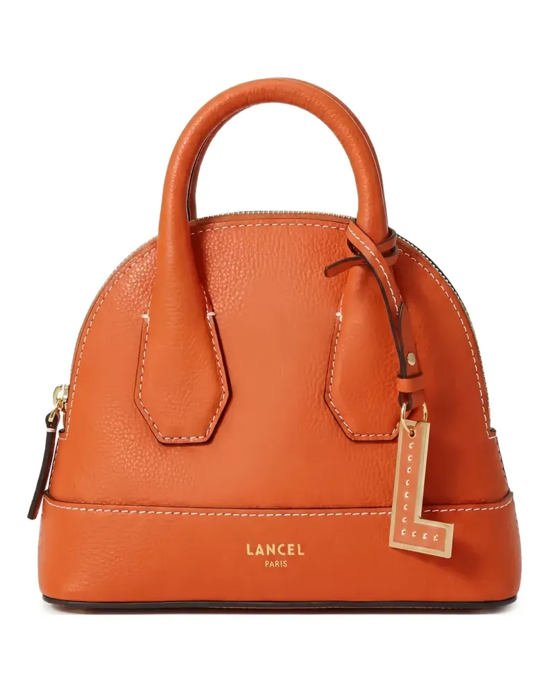 Lancel logo-print tote bag - Orange Orange