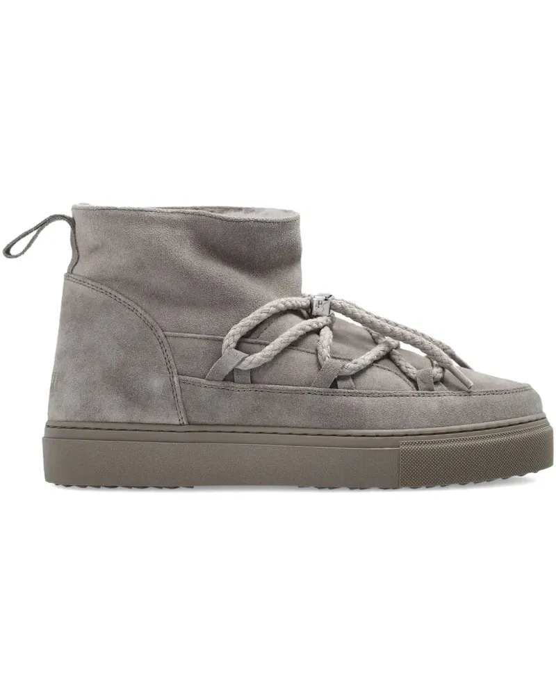 INUIKII Schnürstiefel aus Wildleder - Grau Grau