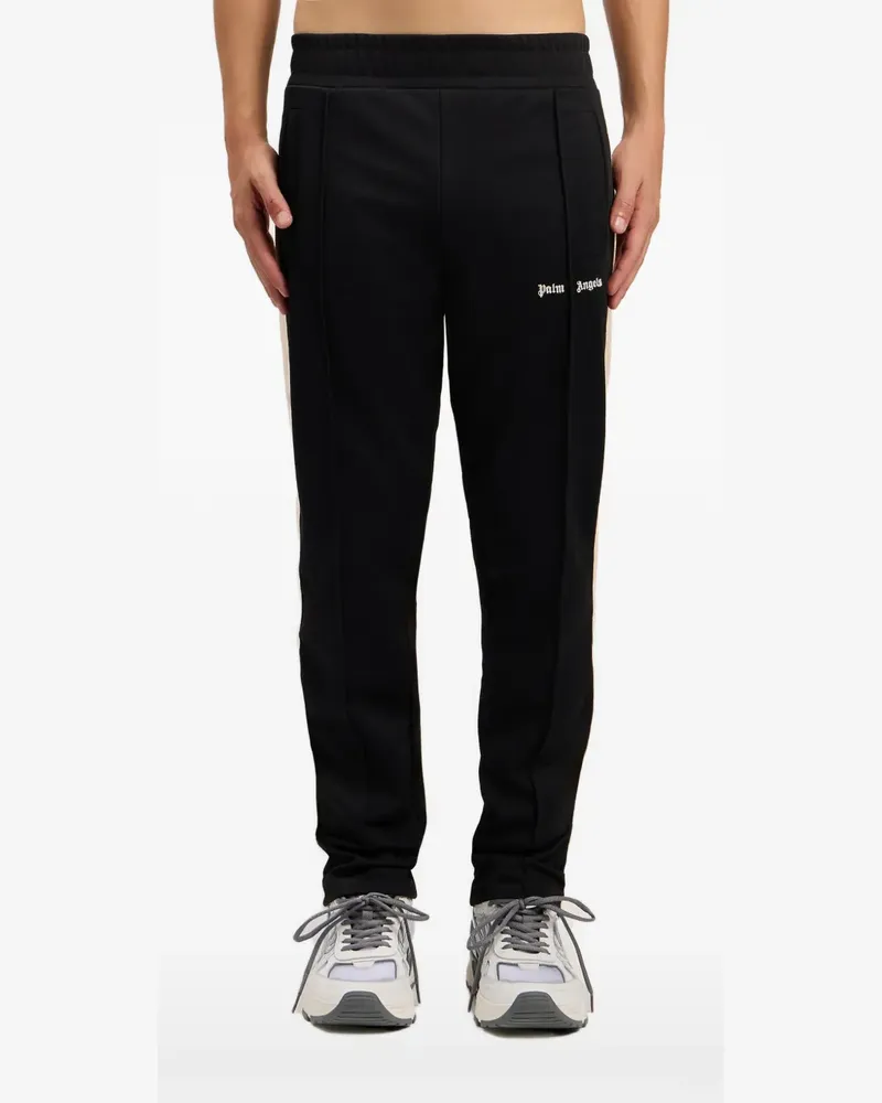 Palm Angels Sporthose mit Logo - Schwarz Schwarz