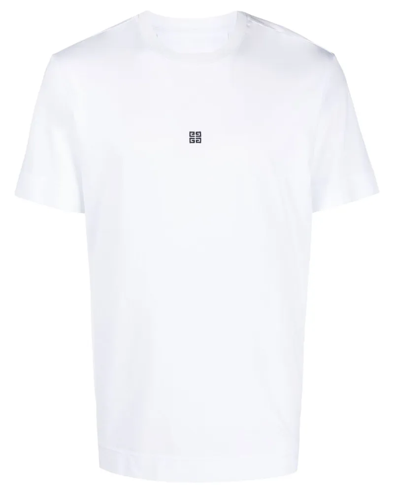Givenchy T-Shirt mit Logo-Stickerei - Weiß Weiß