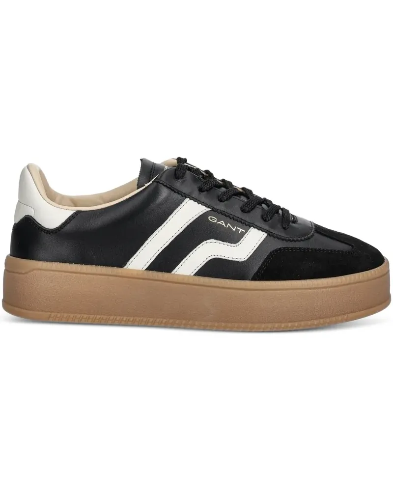 Gant Sneakers mit Streifen - Schwarz Schwarz