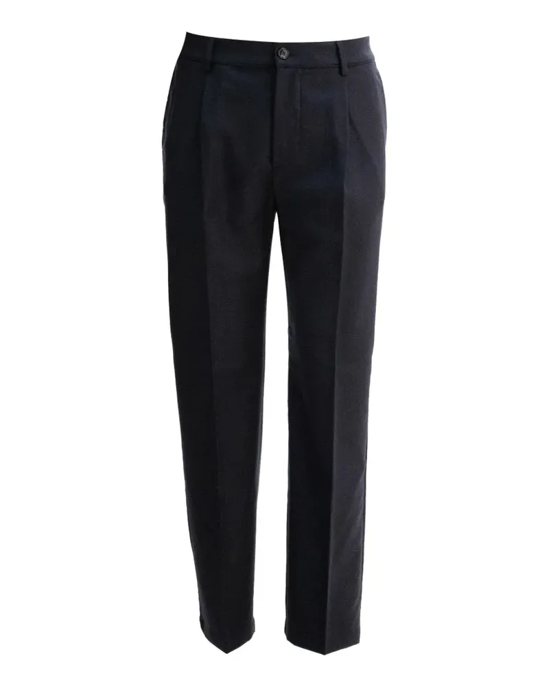 CRUNA Belleville pleated trousers - Blau Blau