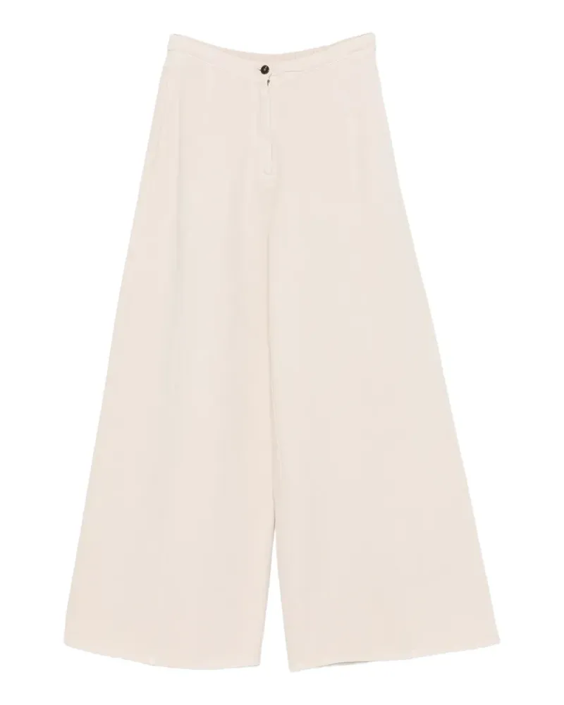 forte_forte Hose mit weitem Bein - Nude Nude