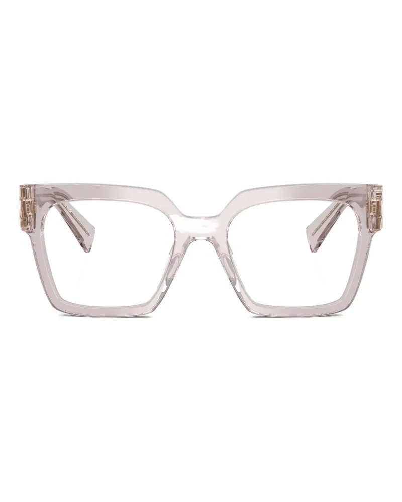 Miu Miu geometric-frame glasses - Rosa Rosa
