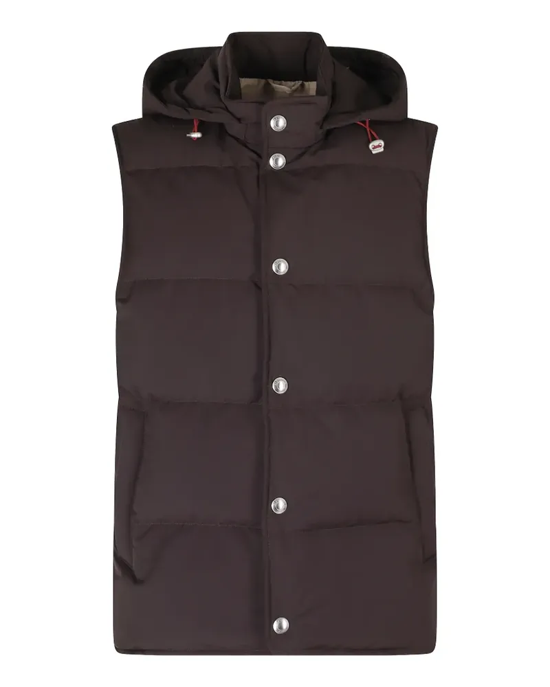 Eleventy hooded padded gilet - Braun Braun