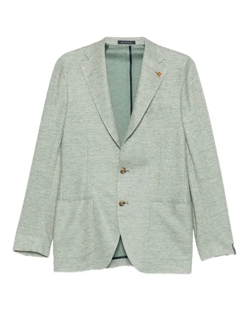 Sartoria Latorre textured-finish single-breasted blazer - Grün Grün