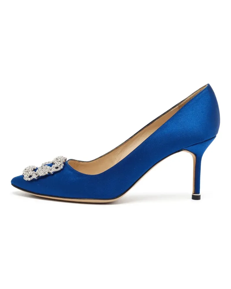 Manolo Blahnik Hangisi Pumps - Blau Blau