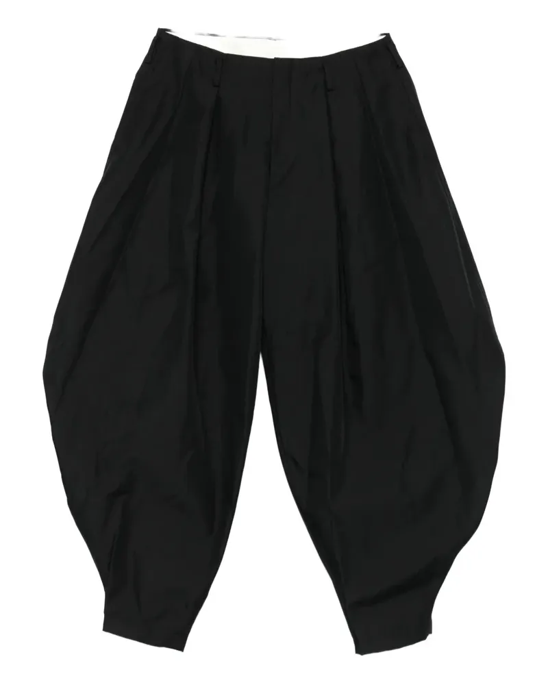 Comme des Garçons wide-leg wool trousers - Schwarz Schwarz