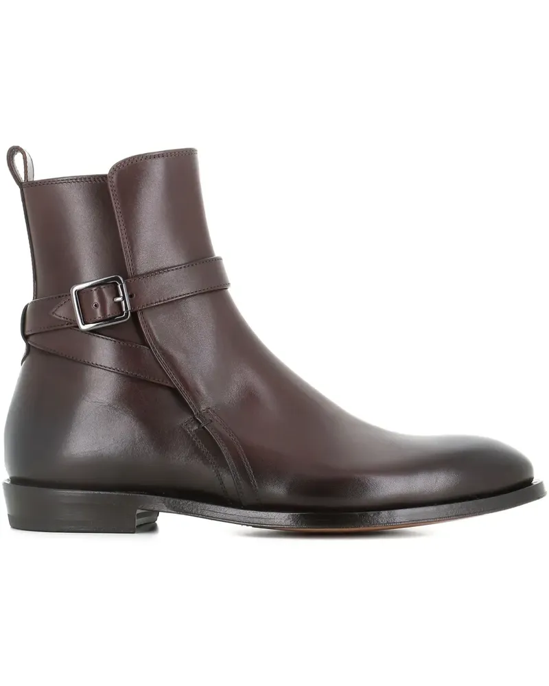 Alberto Fasciani Jason 34013 buckle strap boots - Braun Braun