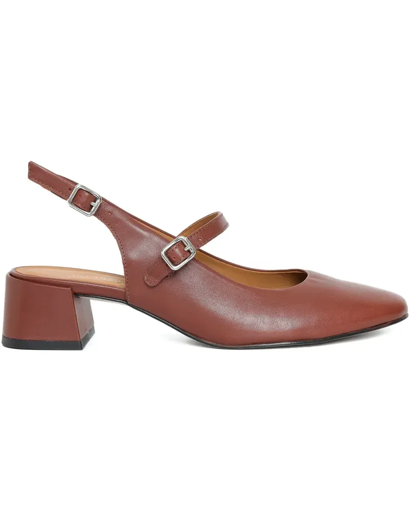 Sarah Chofakian Jim Pumps 35mm - Braun Braun
