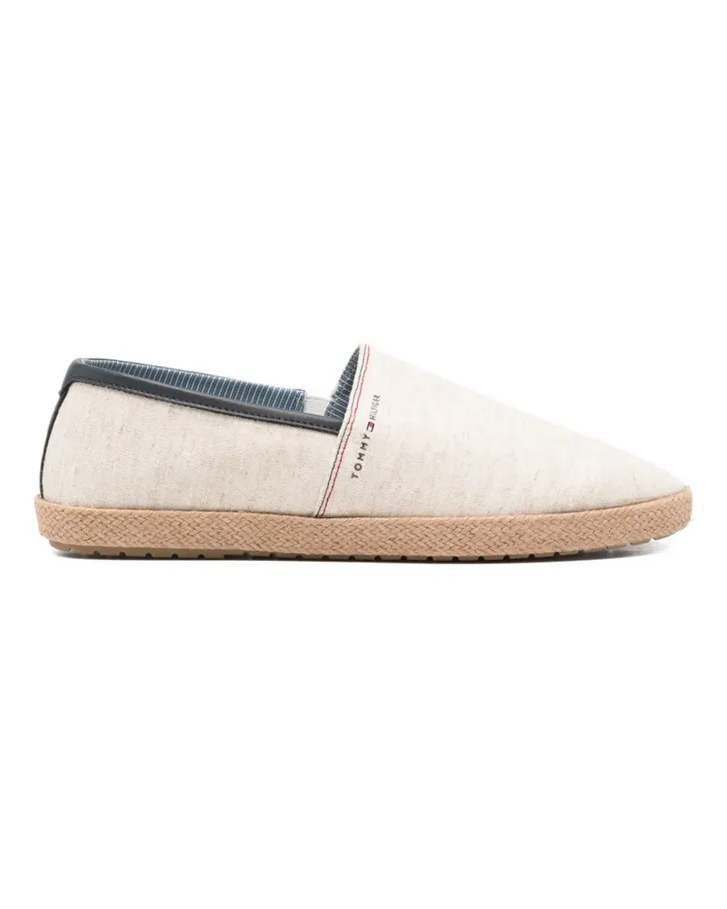 Tommy Hilfiger logo-detail espadrilles - Nude Nude