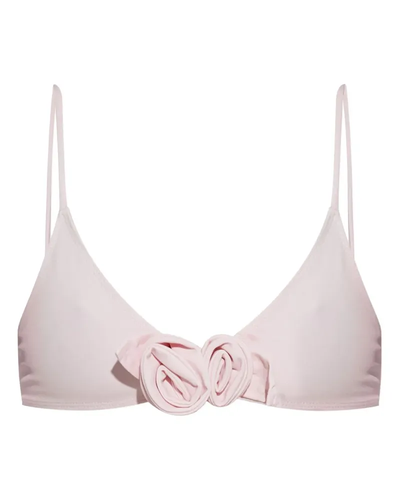 COPERNI Bikinioberteil mit Blumenmotiv - Rosa Rosa