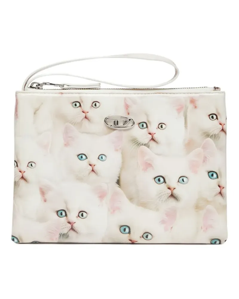 Diesel Play Pouch II Portemonnaie - Weiß Weiß