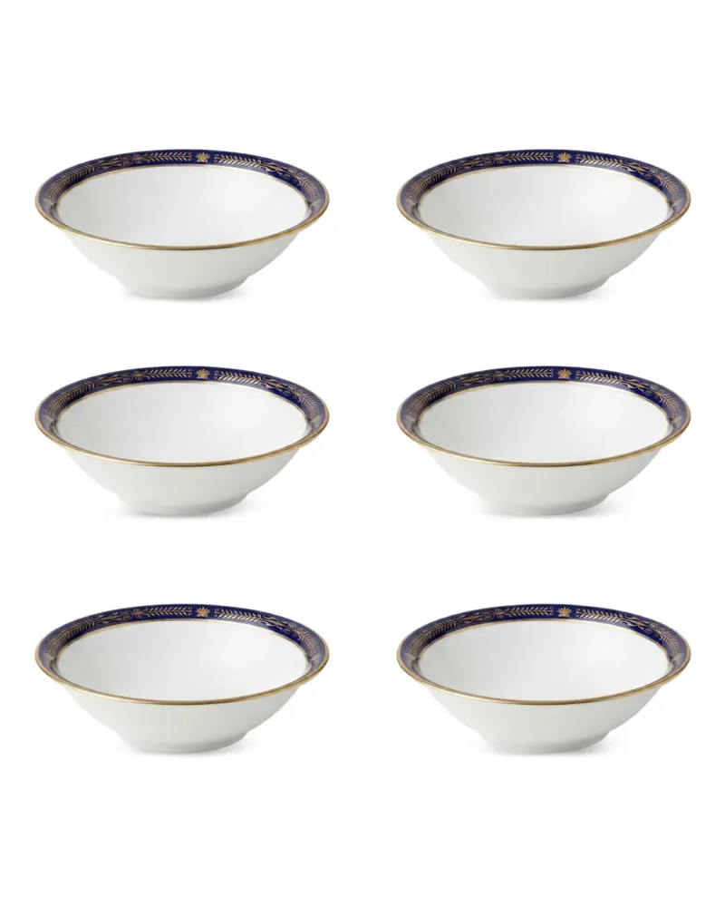 Ginori 1735 Impero Cleopatra Schalen (6er-Set) - Weiß Weiß