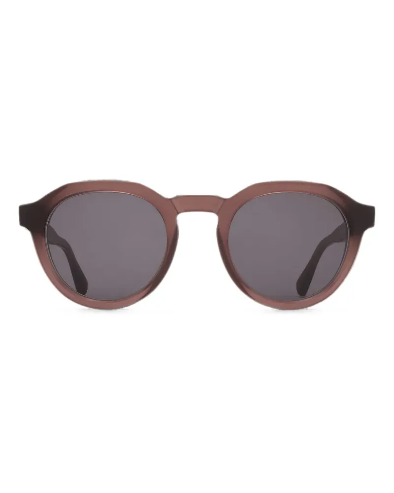 Mykita Runde Kimber Sonnenbrille - Braun Braun