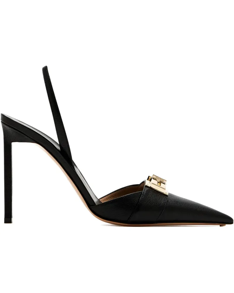 Tom Ford Pumps mit Schnalle 105mm - Schwarz Schwarz