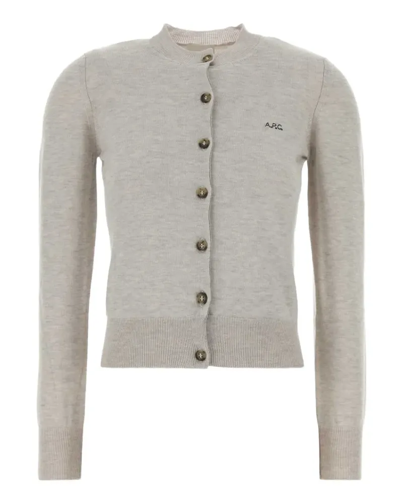 A.P.C. Rosa cardigan - Grau Grau