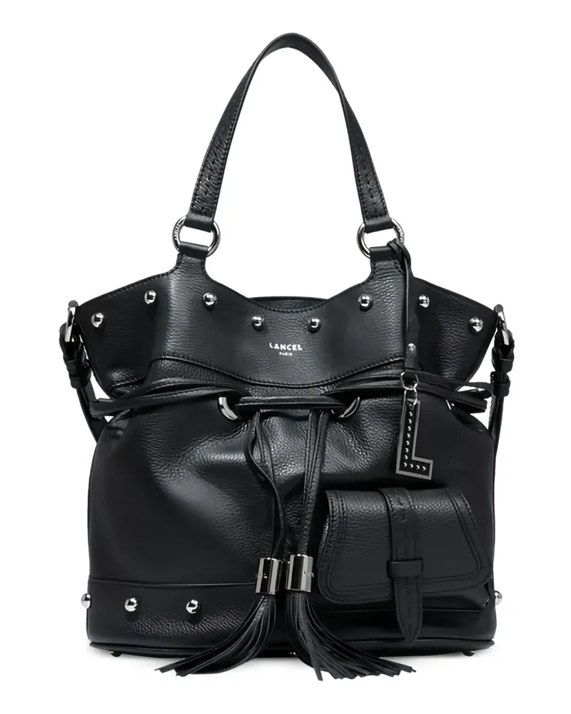 Lancel Beuteltasche mit Nieten - Schwarz Schwarz