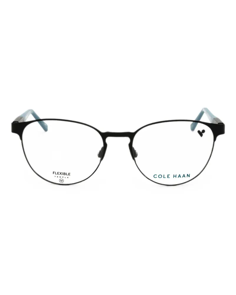 COLE HAAN Zerøgrand round-frame glasses - Schwarz Schwarz