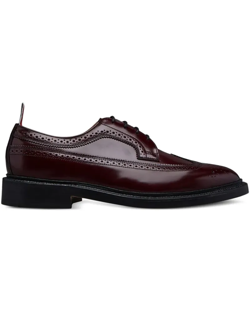 Thom Browne Derby-Schuhe aus Leder - Rot Rot
