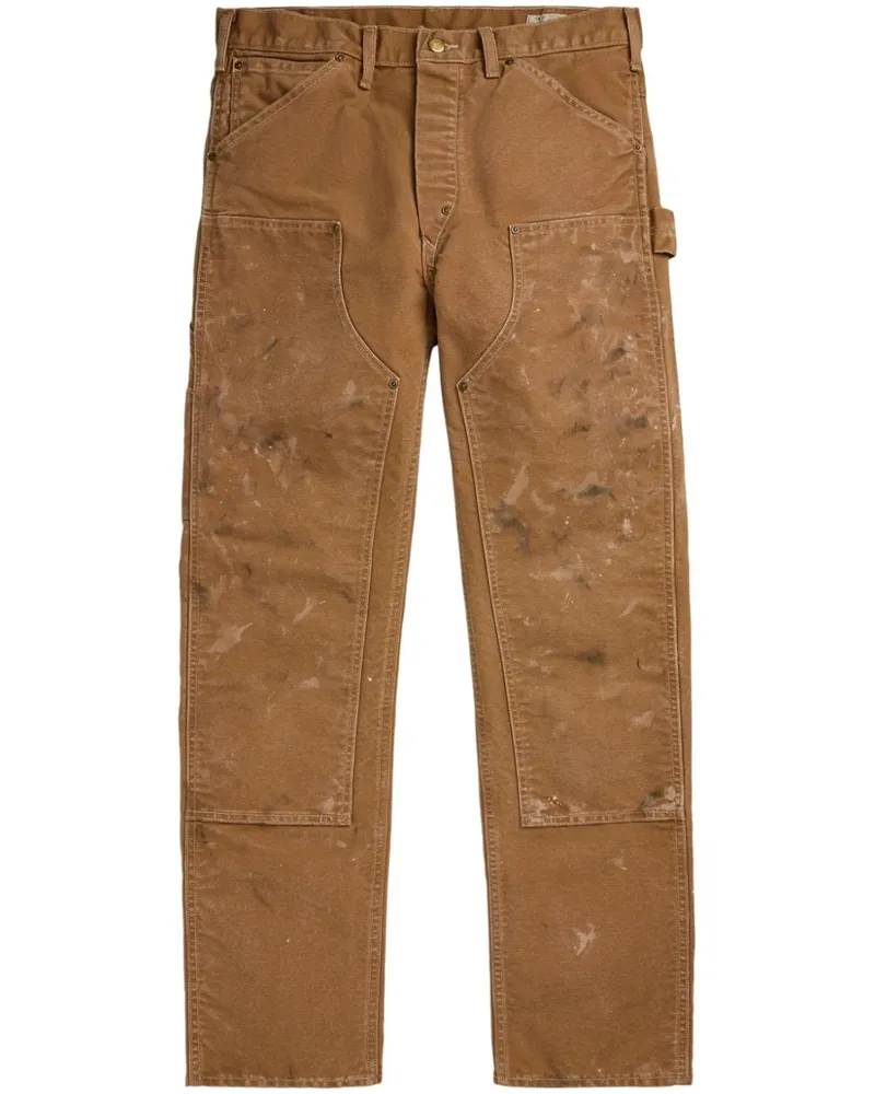 Ralph Lauren Jeans mit Logo-Patch - Braun Braun