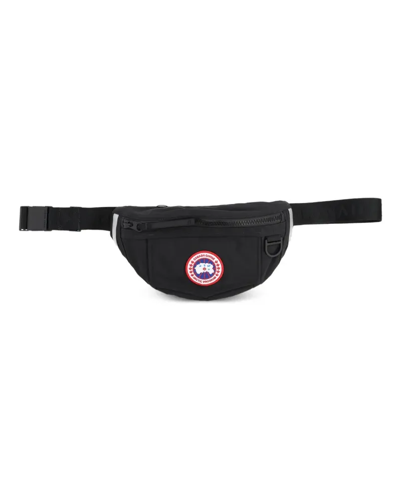 Canada Goose logo-patch belt bag - Schwarz Schwarz