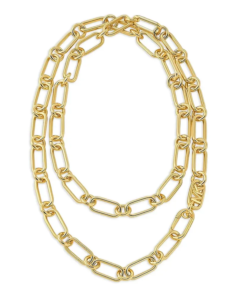 Michael Kors Halskette mit Logo - Gold Gold
