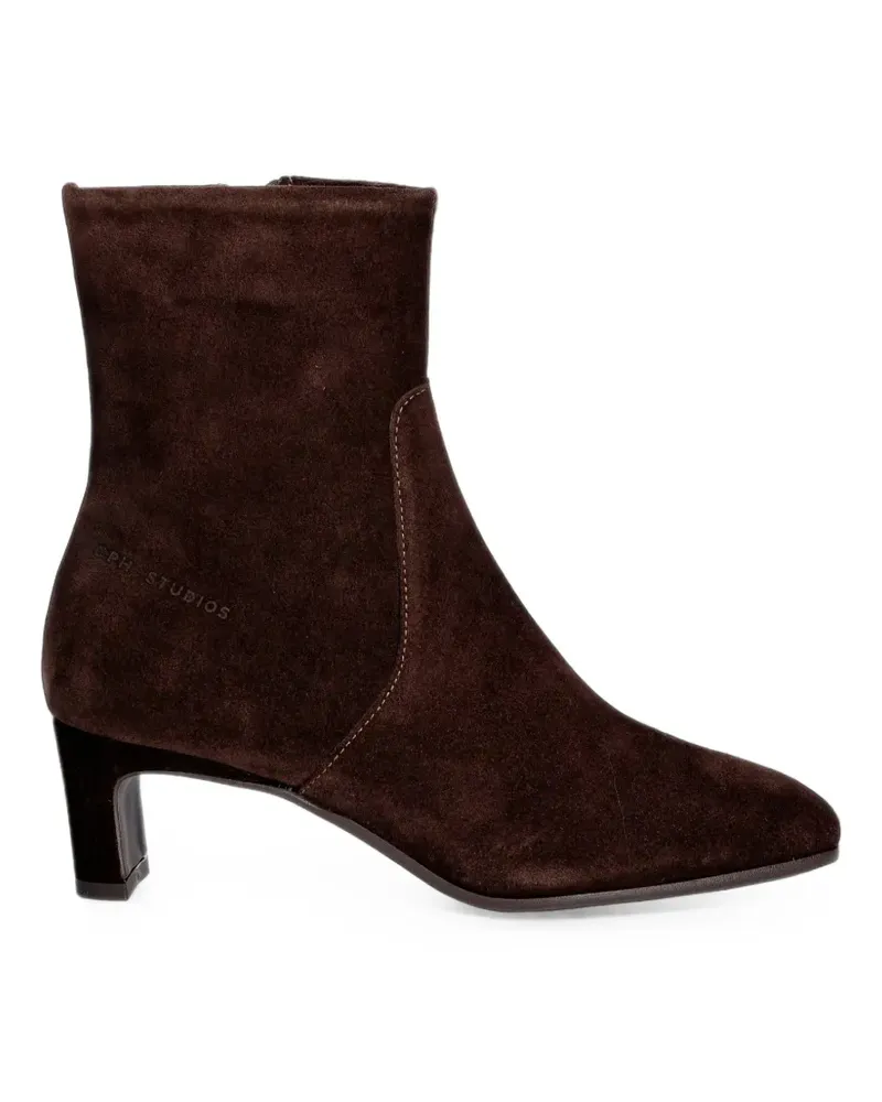 Copenhagen Stiefeletten aus Wildleder - Braun Braun