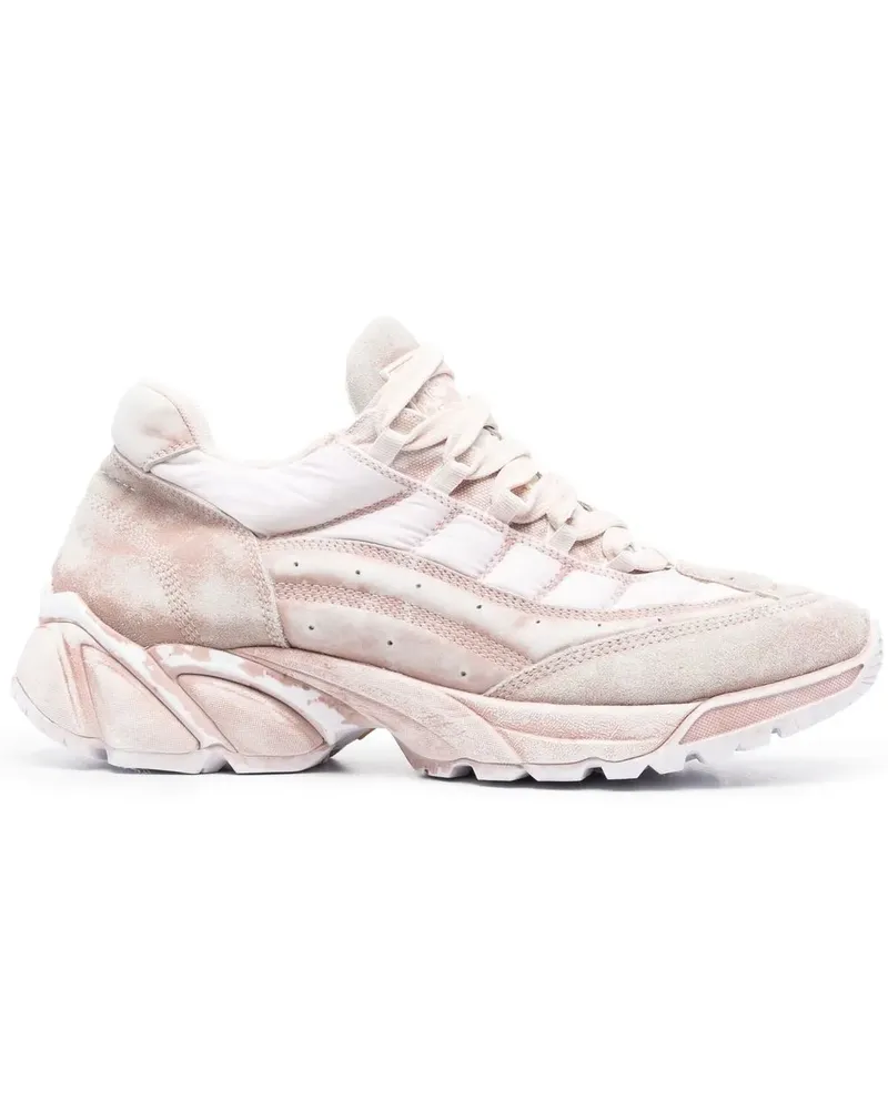 Maison Margiela Sneakers mit Kontrasteinsätzen - Rosa Rosa