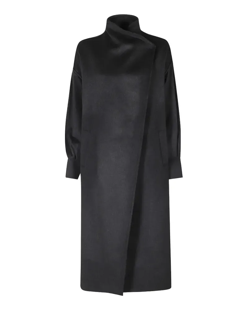Federica Tosi balloon-sleeve cashmere coat - Grau Grau