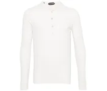 Fein geripptes Langarmshirt