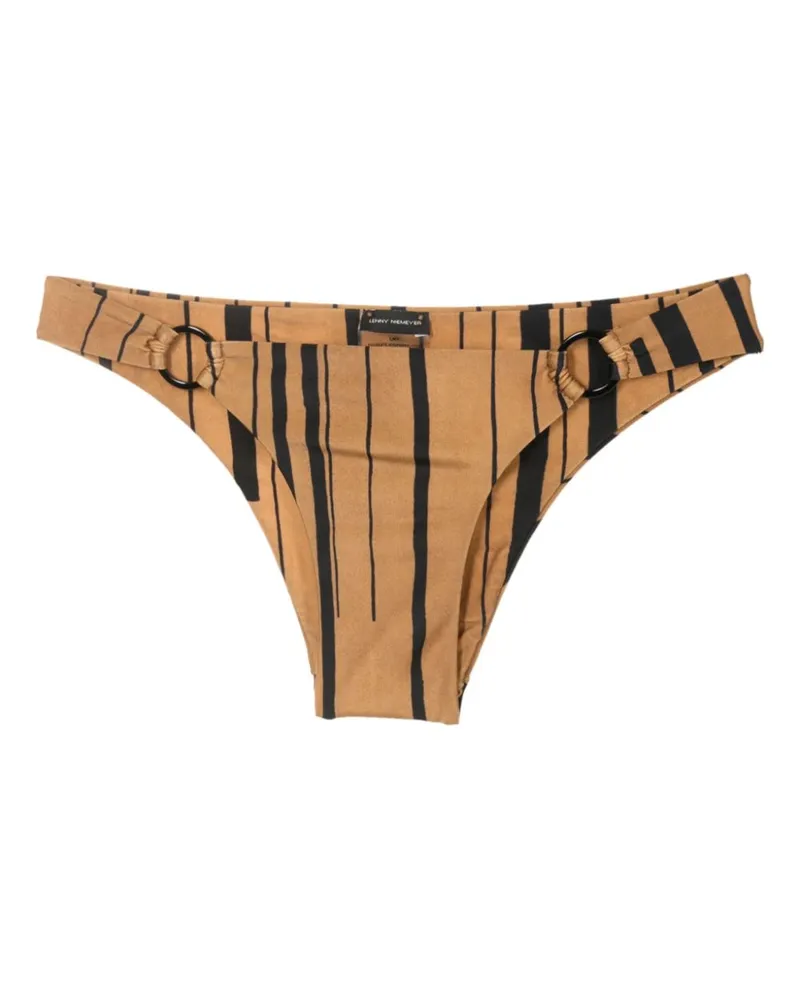 Lenny Niemeyer Tief sitzendes Argola Bikinihöschen - Braun Braun