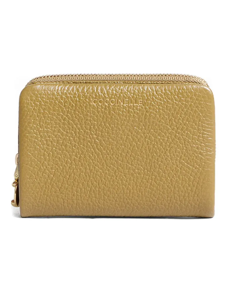 Coccinelle Portemonnaie mit Reißverschluss - Grün Grün