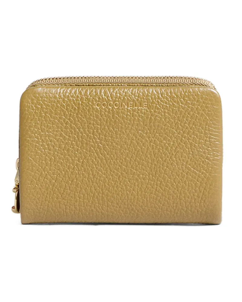 Coccinelle Portemonnaie mit Reißverschluss - Grün Grün