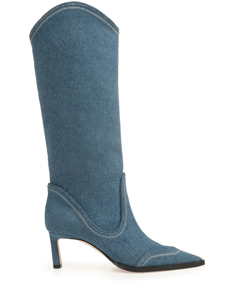 Sergio Rossi Tiwi Stiefel 60mm - Blau Blau
