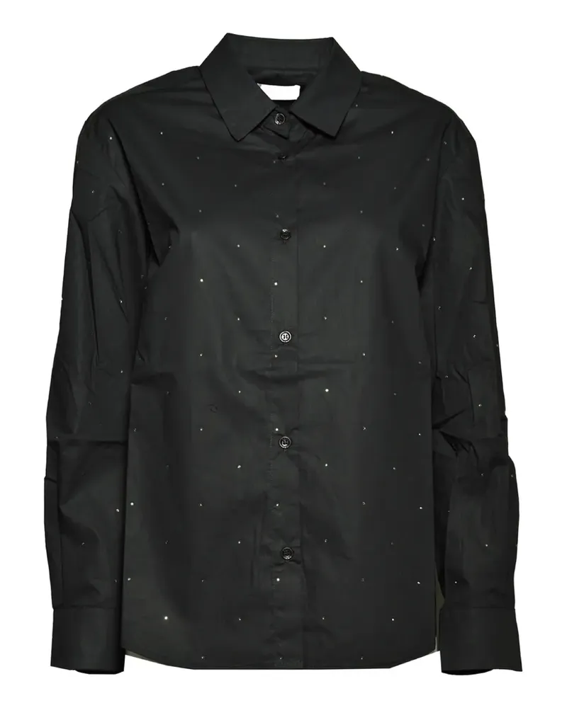 MC2 Saint Barth crystal-embellished shirt - Schwarz Schwarz