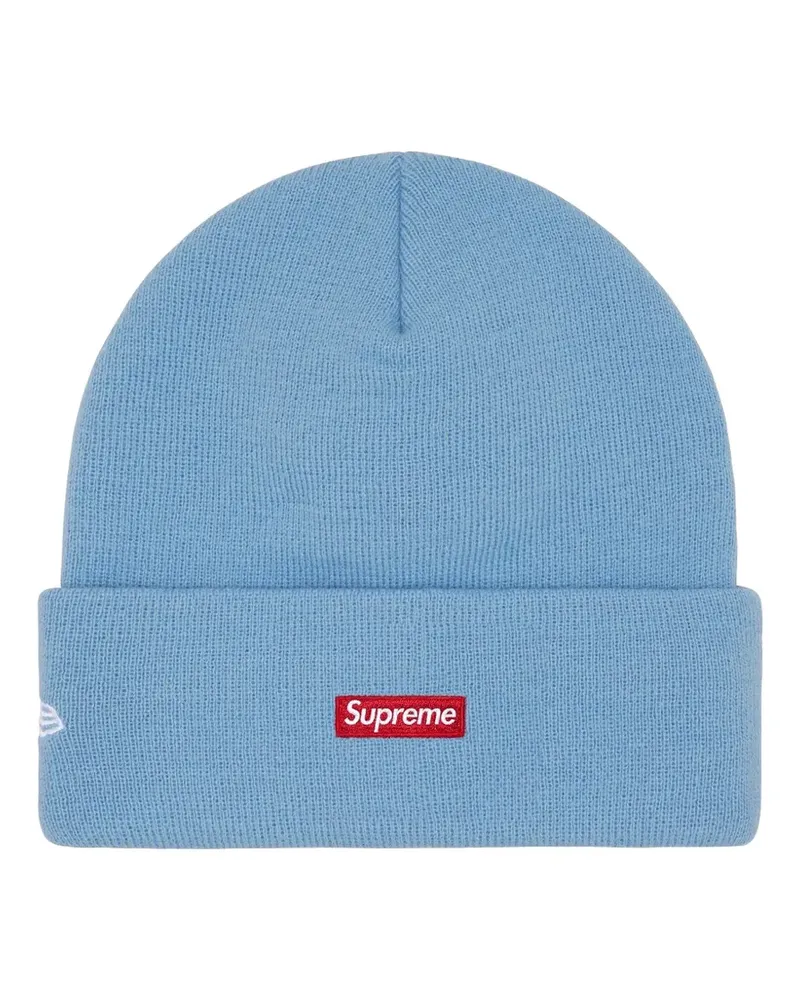 Supreme Being x New Era Beanie mit S-Logo - Blau Blau