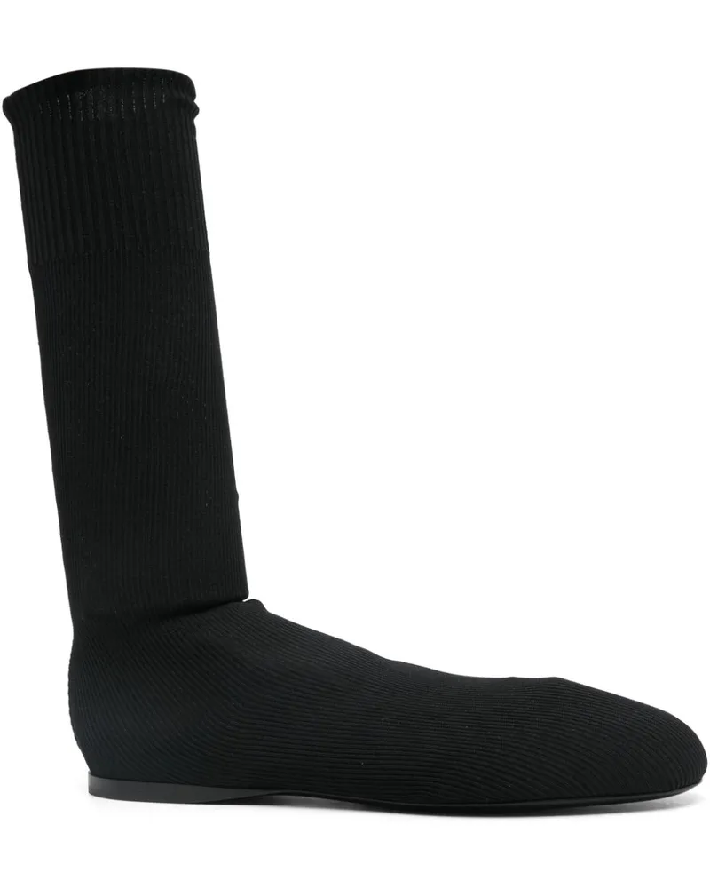 Proenza Schouler Gestrickte Sock-Boots - Schwarz Schwarz