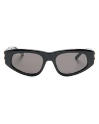 Balenciaga Dynasty Sonnenbrille mit D-Gestell Schwarz