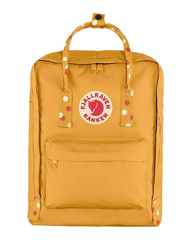 Fjäll Räven Kanken polka-dot backpack - Gelb Gelb